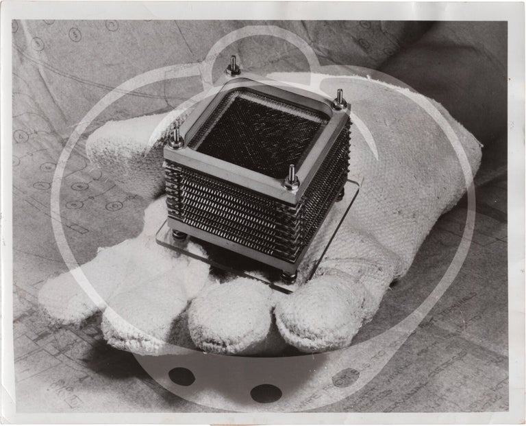 Collection of 140 original press photographs relating to computers and computer history