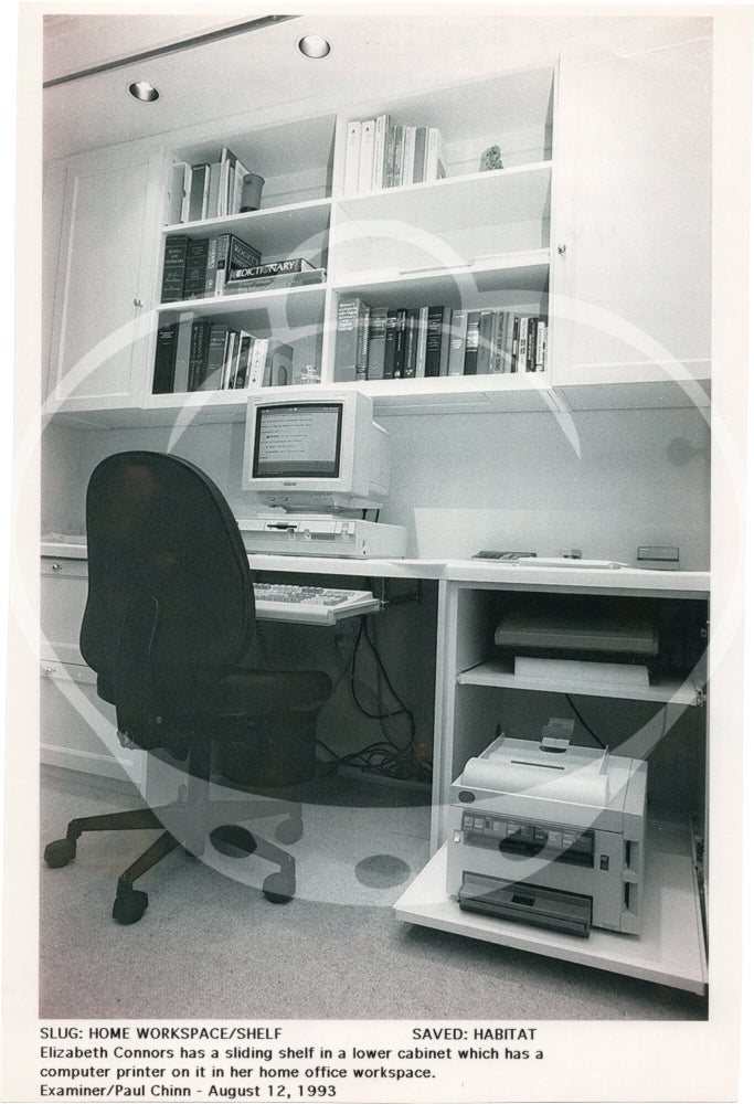 Collection of 140 original press photographs relating to computers and computer history