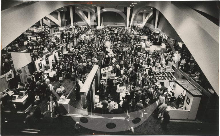 Collection of 140 original press photographs relating to computers and computer history