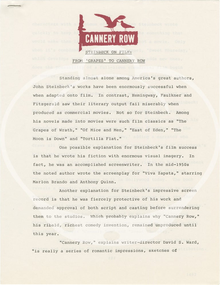 Cannery Row
