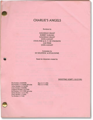 Book #158742] Charlie's Angels (Original screenplay for the 2000 film). Drew Barrymore Cameron...
