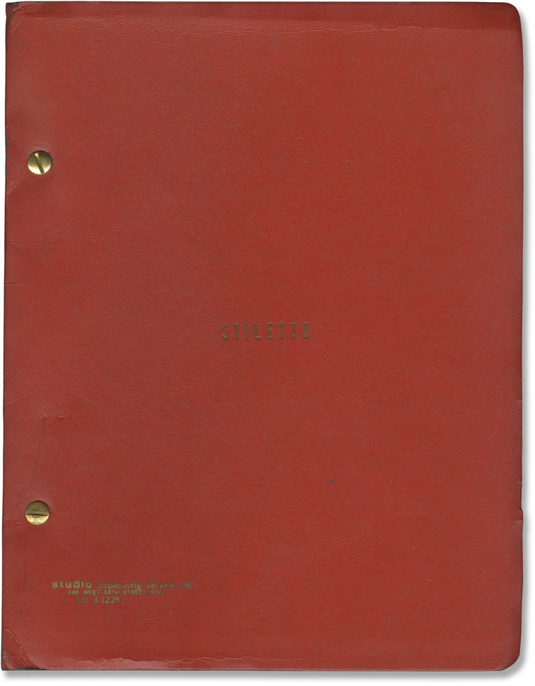 Book #158755] Stiletto (Original screenplay from the 1969 film). A J. Russell, Bernard L....