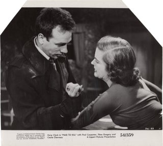 Book #158802] Paid to Kill (Three original photographs from the 1954 film). Montgomery Tully,...