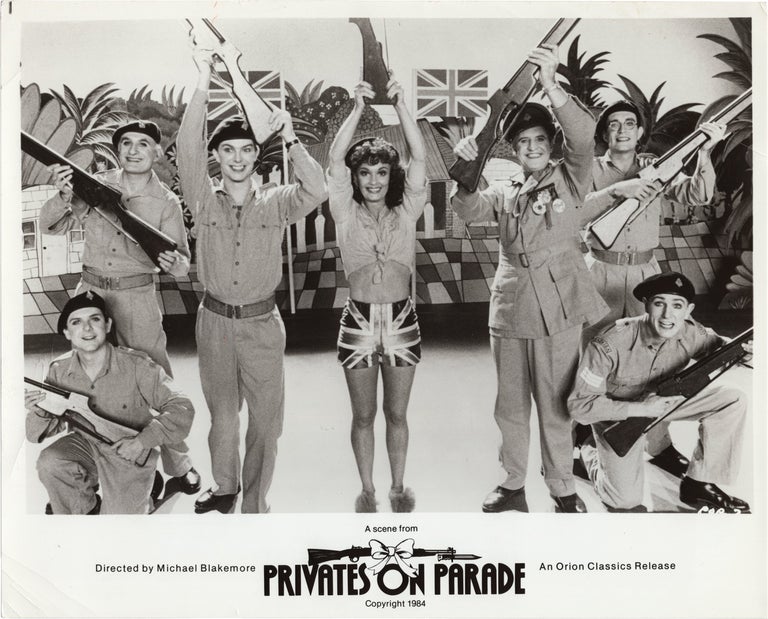 Book #158865] Privates on Parade (Original photograph from the 1982 film). Michael Blakemore,...