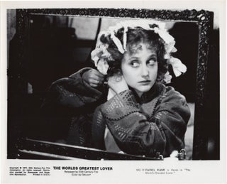 Book #158871] The World's Greatest Lover (Two original photographs from the 1977 film). Gene...