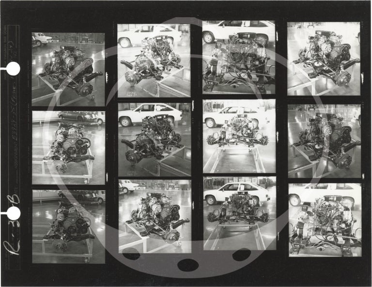 Archive of 1970s General Motors design and advertising reference photographs and print advertising proofs