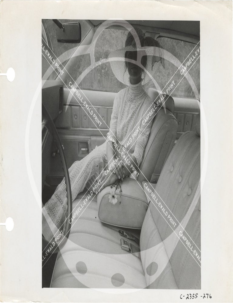 Archive of 1970s General Motors design and advertising reference photographs and print advertising proofs