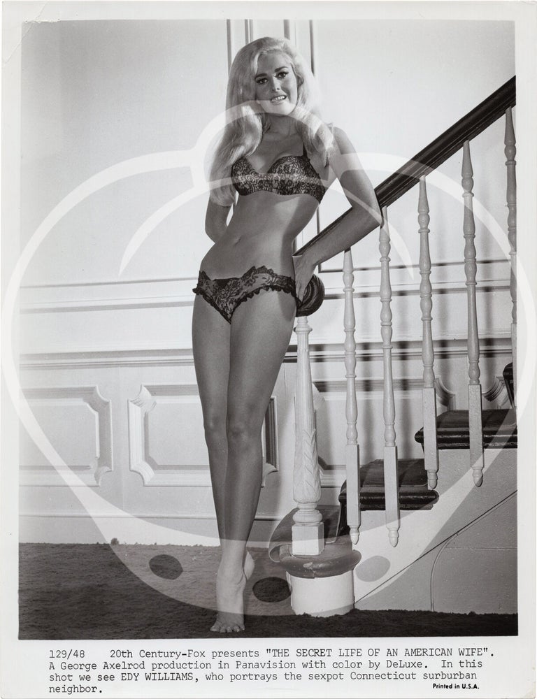 Collection of 18 original photographs of Edy Williams