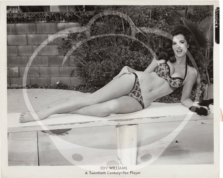 Collection of 18 original photographs of Edy Williams