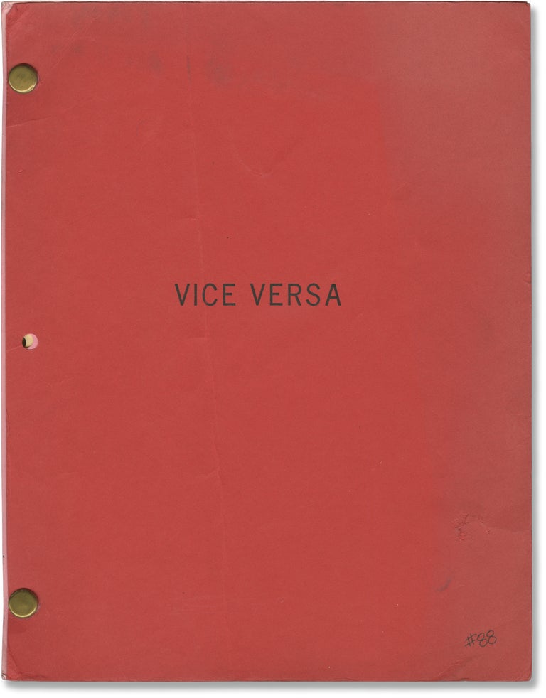 Book #159110] Vice Versa (Original screenplay for the 1988 film). Jane Lynch James Hong, Richard...