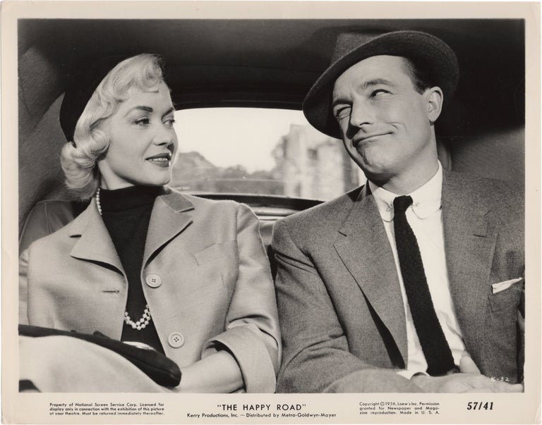 Book #159122] The Happy Road (Original photograph from the 1957 film). Gene Kelly, Harry Kurnitz...