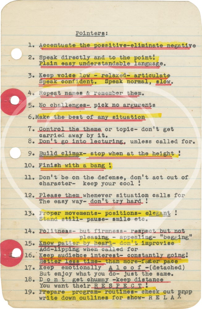 Archive of material belonging to hypnotist and magician John Kolisch