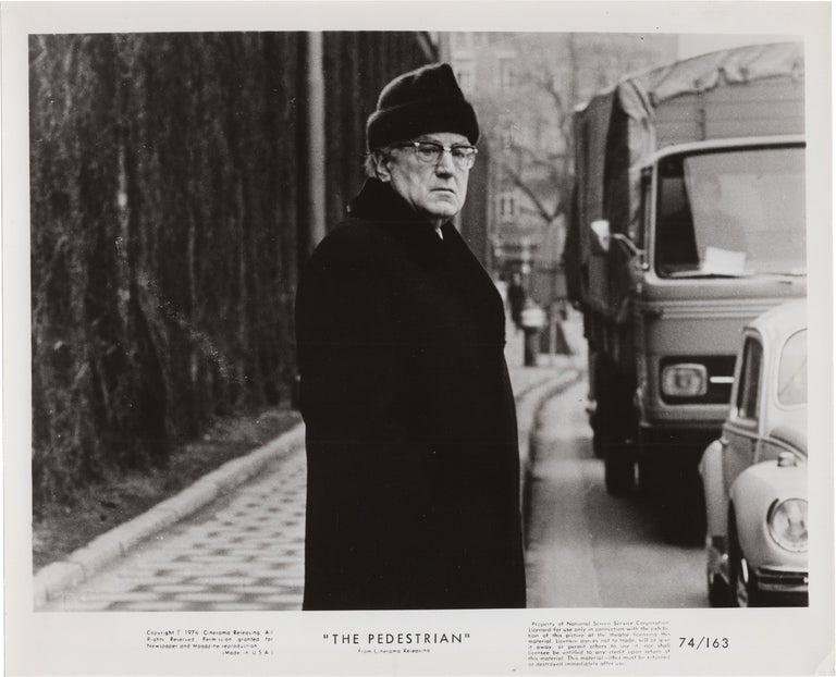 Book #159196] The Pedestrian (Collection of five original photographs from the 1973 film)....