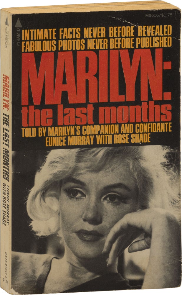 Book #159204] Marilyn: The Last Months (First Edition). Marilyn Monroe, Rose Shade Eunice Murray