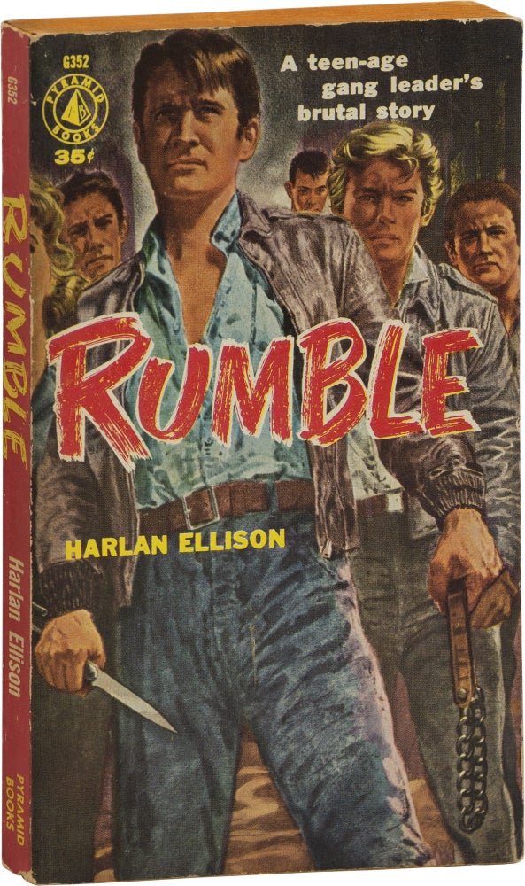 Book #159247] Rumble (First Edition). Harlan Ellison, Rudy De Reyna, cover art