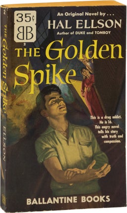 Book #159290] The Golden Spike (First Edition). Hal Ellson, Robert Maguire, cover art