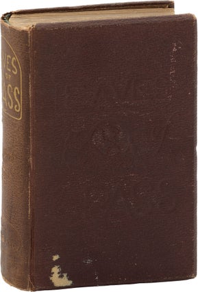 Book #159300] Leaves of Grass (Later printing, published by Worthington). Walt Whitman