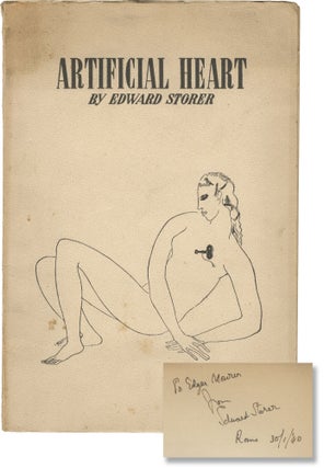 Book #159318] Artificial Heart (First Edition, inscribed by Edward Storer). Edward Storer, Enrico...