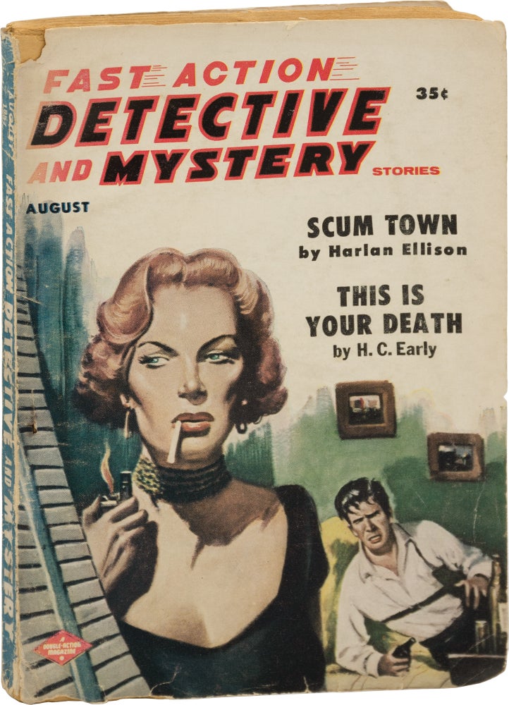 Book #159390] Fast Action Detective and Mystery Stories, Vol. 6, No. 1, August 1957 (First...