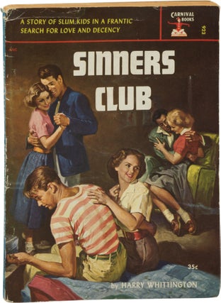 Book #159433] Sinners Club (First Edition). Harry Whittington, Rudolph Belarski, cover art
