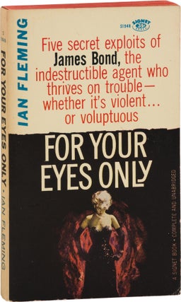 Book #159442] For Your Eyes Only (First Edition in paperback). Ian Fleming, Barye Phillips, cover...