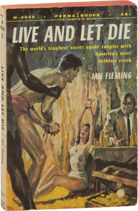 Book #159443] Live and Let Die (First Edition in paperback). Ian Fleming, James Meese, cover art