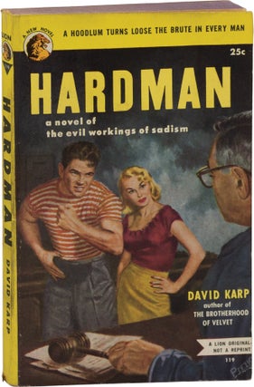 Book #159490] Hardman (First Edition). David Karp, Vic Prezio, cover art