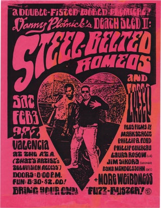 Book #159505] Death Sled II: Steel-Belted Romeos (Original flyer for the premiere of the 1990...
