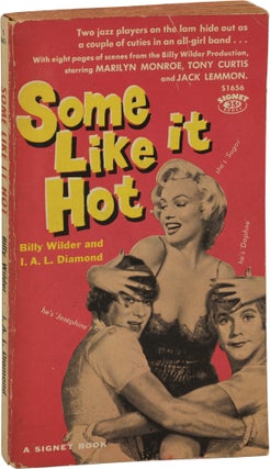 Book #159514] Some Like It Hot (First Edition). I. A. L. Diamond Billy Wilder