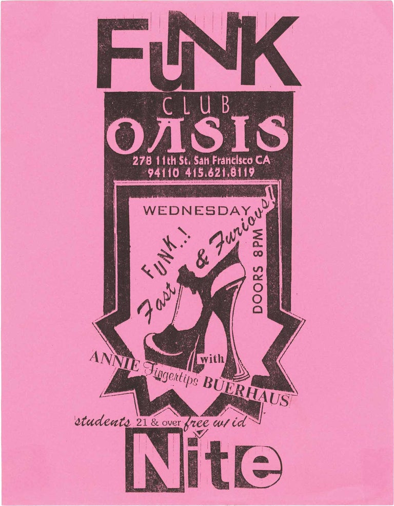 [Book #159515] Funk Nite Wednesday. Club Oasis.