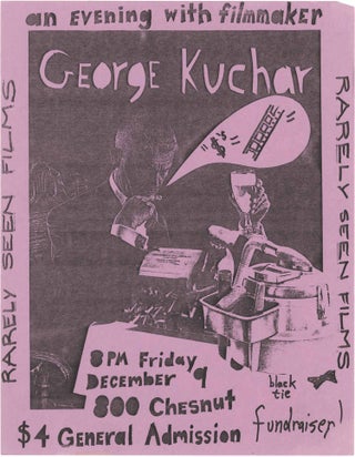 Book #159525] An Evening with Filmmaker George Kuchar (Original flyer for the 1994 fundraiser...