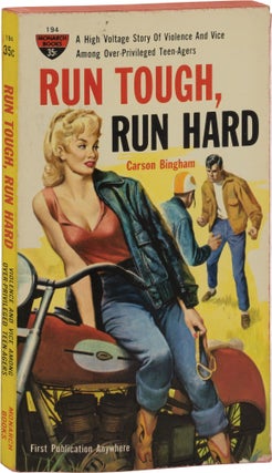 Book #159552] Run Tough, Run Hard (First Edition). Carson Bingham, Ray Johnson, cover art