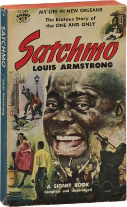 Book #159564] Satchmo (First Edition). Louis Armstrong, Stanley Zuckerberg, cover art