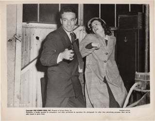 Book #159581] Never Trust a Gambler (Three original photographs from the 1951 film noir). Cathy...