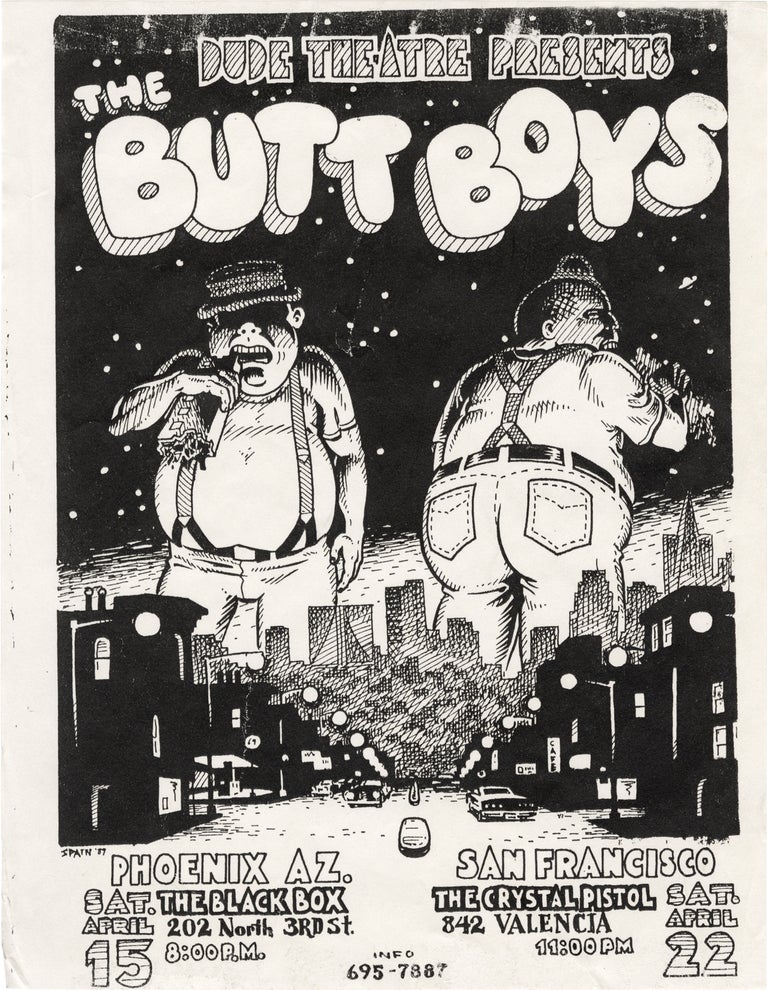 [Book #159582] Dude Theatre Presents The Butt Boys. Spain Rodriguez.
