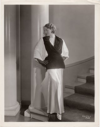 Book #159620] Original publicity photograph of Norma Shearer. Norma Shearer, subject