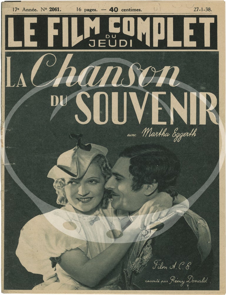 La chanson du souvenir
