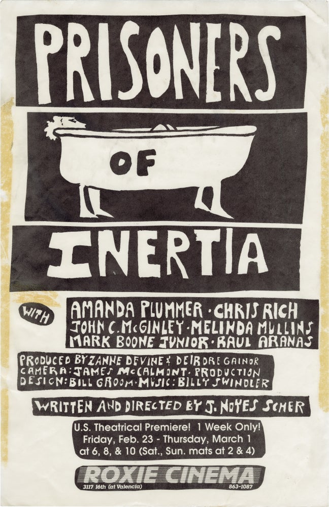 [Book #159717] Prisoners of Inertia. Christopher Rich Amanda Plummer, John C. McGinley, Jeffrey Noyes Scher, starring, screenwriter director.