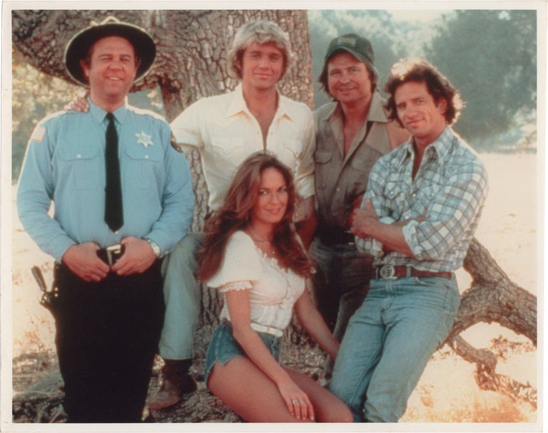 Book #159743] Dukes of Hazzard (Original color publicity photograph from the 1979-1985 television...