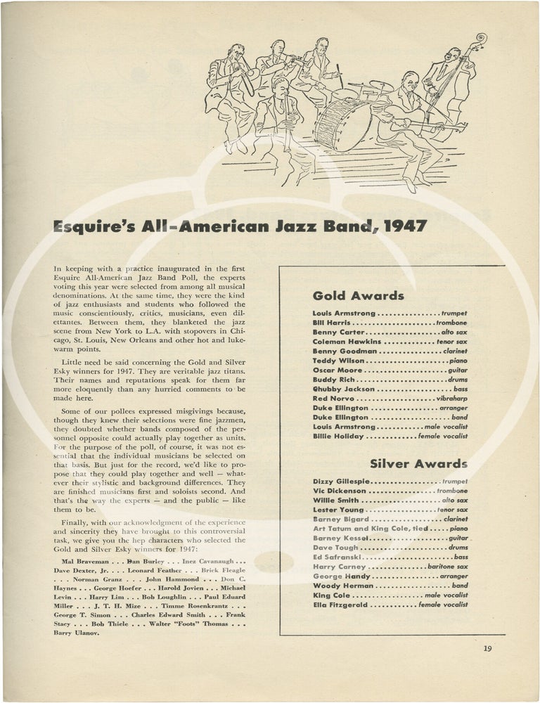Esquire's 1947 Jazz Book