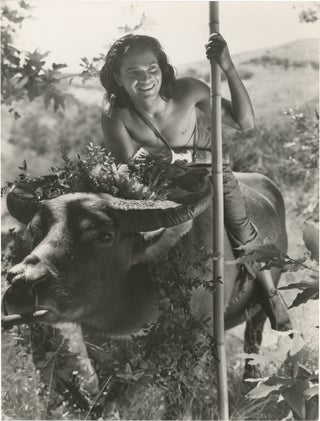 Book #159797] The Jungle Book (Three original oversize photographs from the 1942 film). Rudyard...