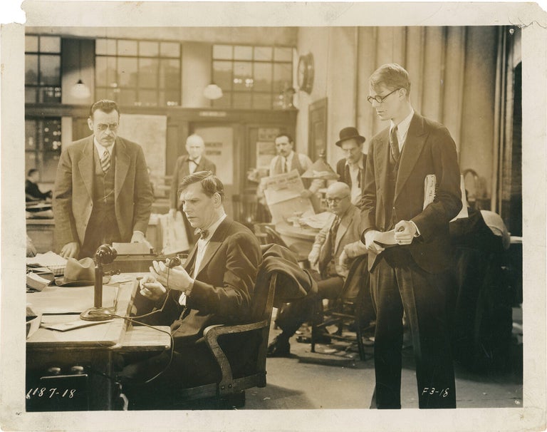 Katherine Ruggles Gentlemen of the Press | Millard Webb, Ward Morehouse, Bartlett Cormack ...