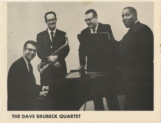 Book #159905] Original oversize photograph of The Dave Brubeck Quartet, circa 1960. The Dave...