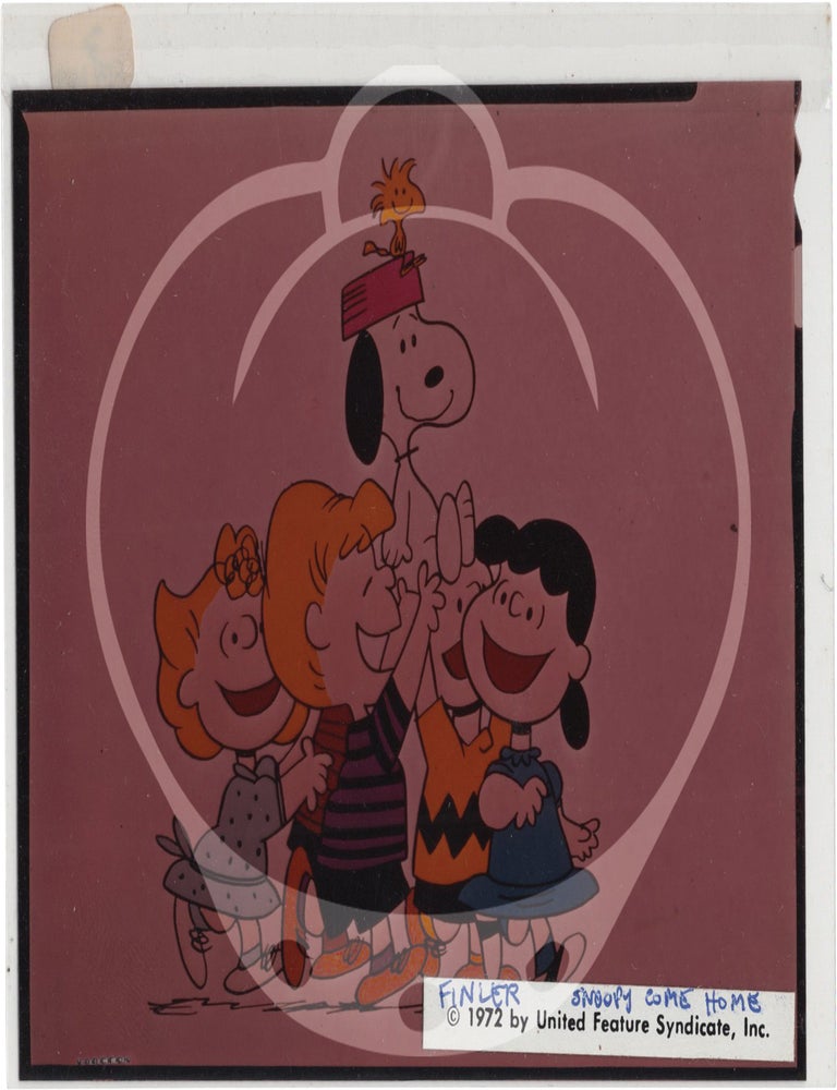 Five original negatives from "A Boy Named Charlie Brown" (1969) and "Snoopy Come Home"