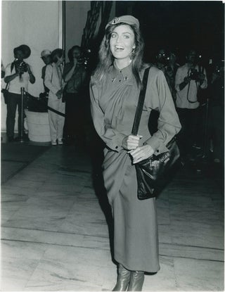 Book #159974] Original photograph of Tracy Scoggins from 1985. Tracy Scoggins, Janet Gough,...