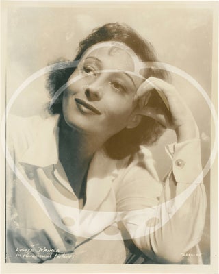 Four original photographs of Luise Rainer, circa 1940s