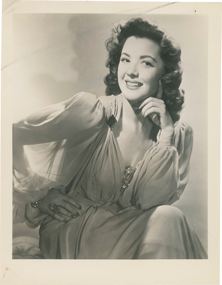 [Book #159998] Two original photographs of Ann Rutherford, circa 1940. Ann Rutherford, subject.