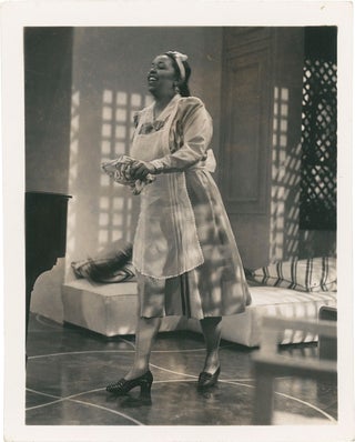 Book #160003] Cairo (Two original photographs of Ethel Waters from the 1942 film). Ethel Waters,...