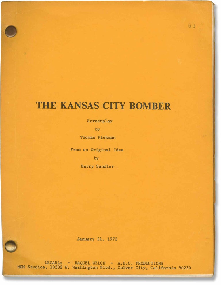 Book #160024] [The] Kansas City Bomber (Original screenplay for the 1972 film). Kevin McCarthy...