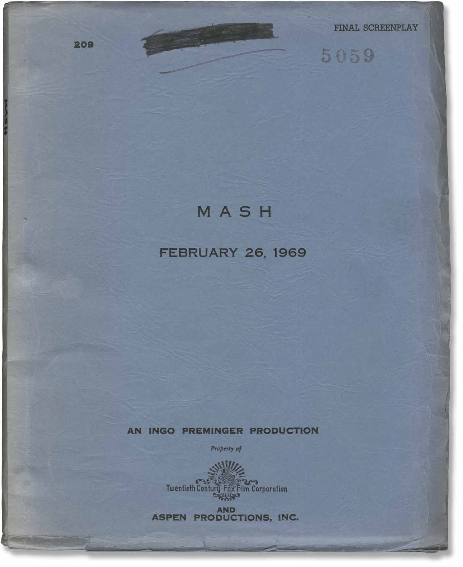 MASH M*A*S*H by Robert Altman, Richard Hooker, Ring Lardner Jr., Elliott on  Royal Books
